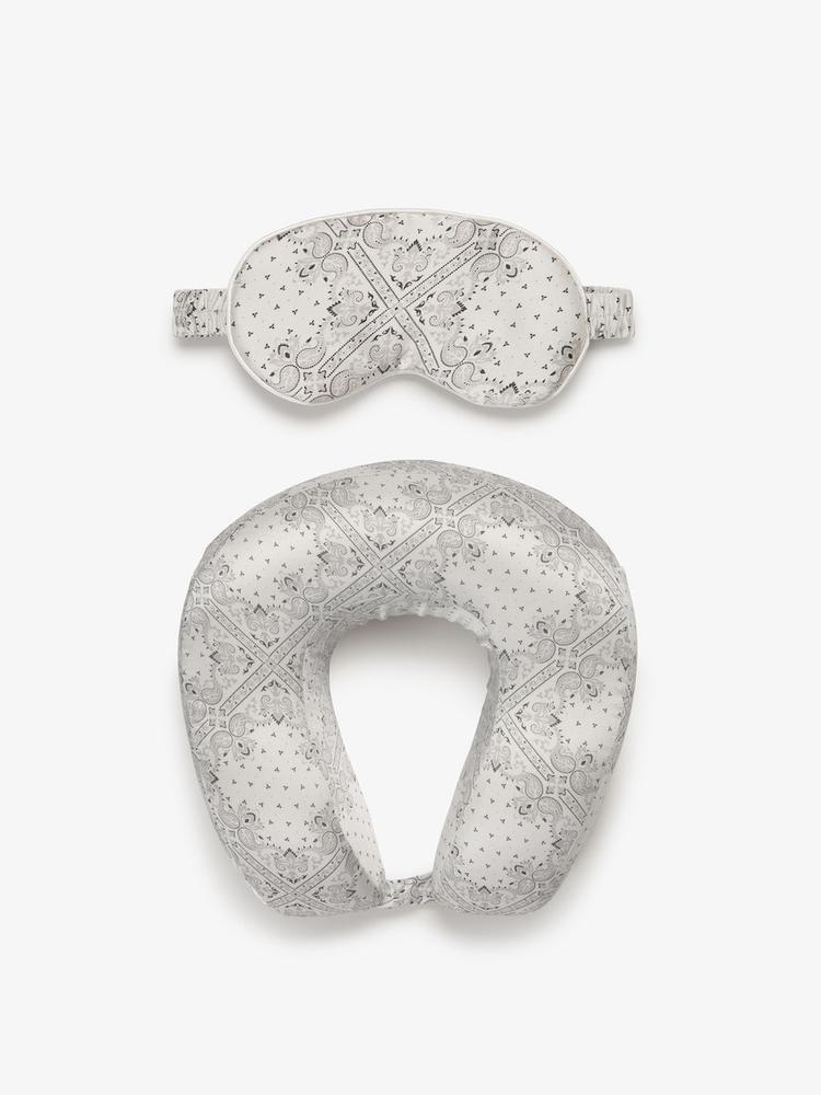 CALPAK white silk travel set